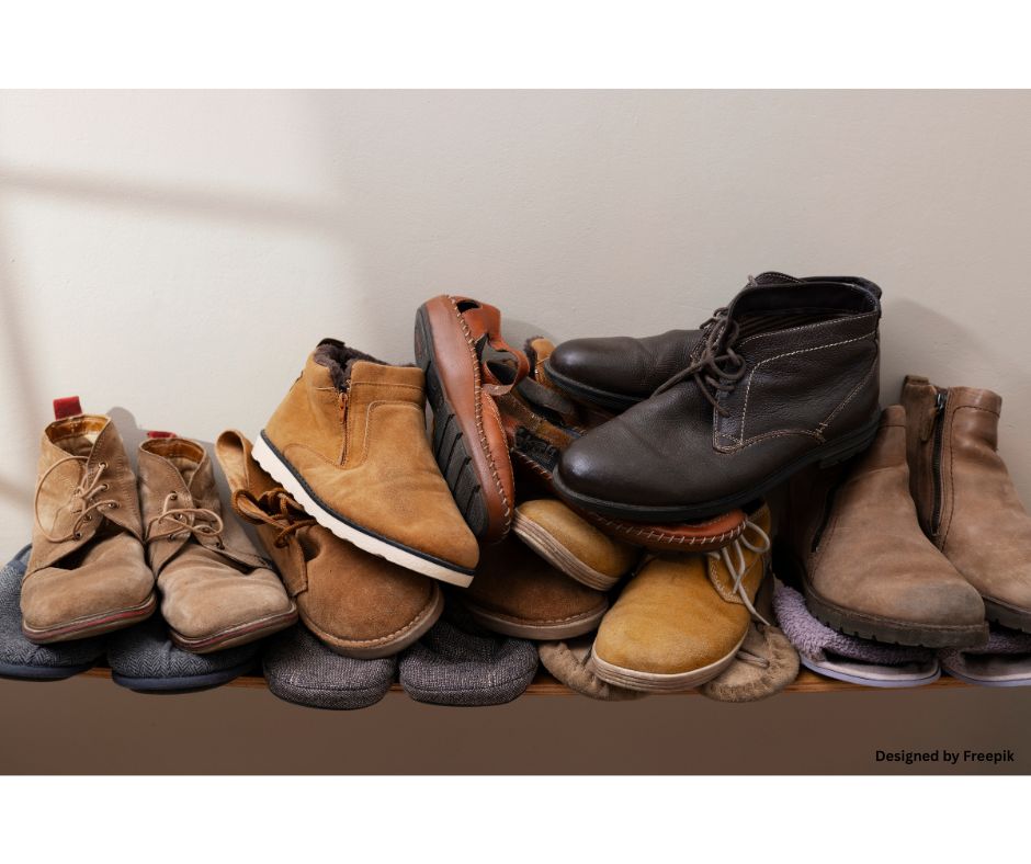 Blog post on the hidden cost of fast footwear, India’s role, and how to reduce impact through repair, donation, and mindful buying.