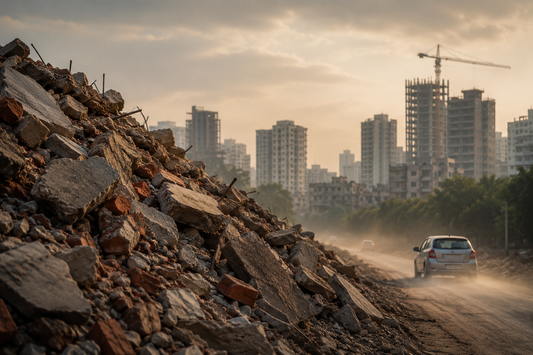 India's Air Pollution Has an Overlooked Culprit: Construction and Demolition Waste