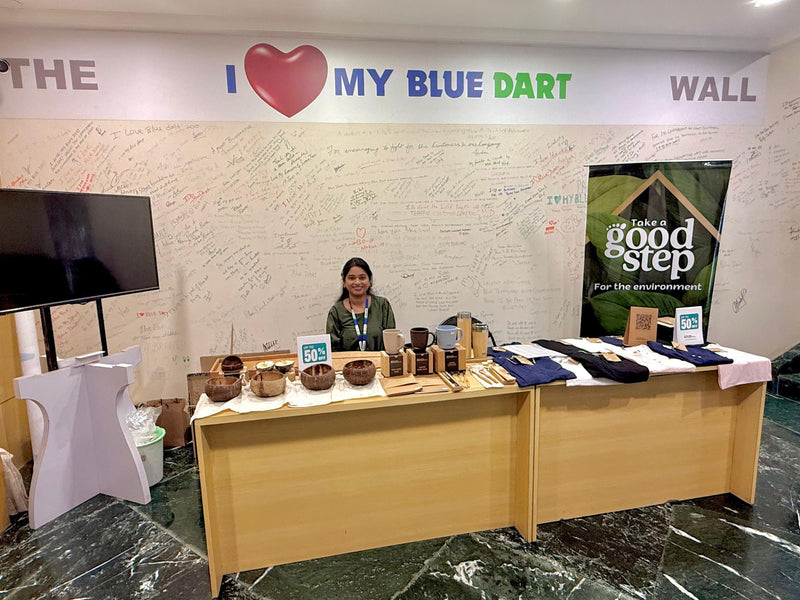 BlueDart x Smaller Footprint Co