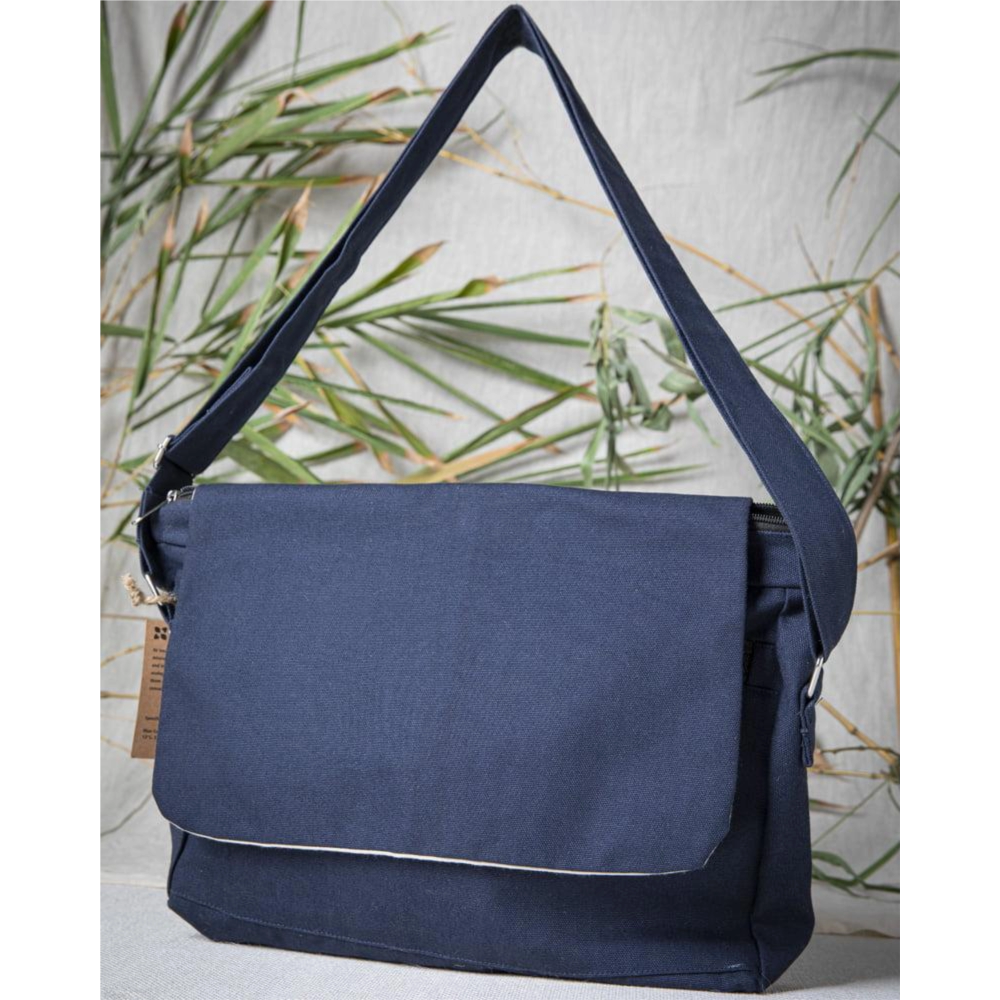 Eco-Warrior Canvas Messenger Bag – Smaller Footprint